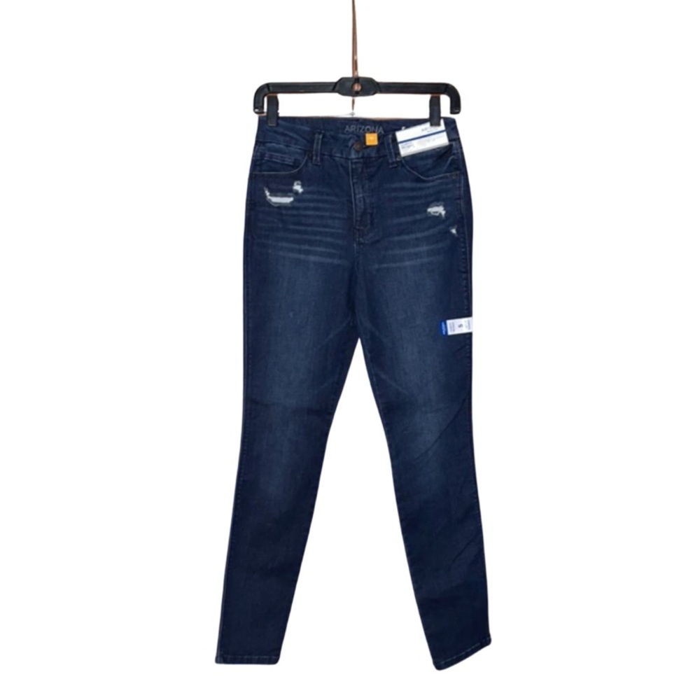 NWT Arizona High Rise Curvy Skinny Jeans - Blue - Size 5